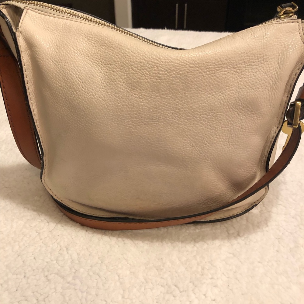 Fossil Two-Tone Crossbody - Picture 2 of 7